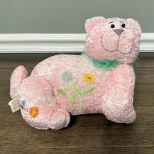 Creative Design Ltd‎ Floral Pink Cat Plush